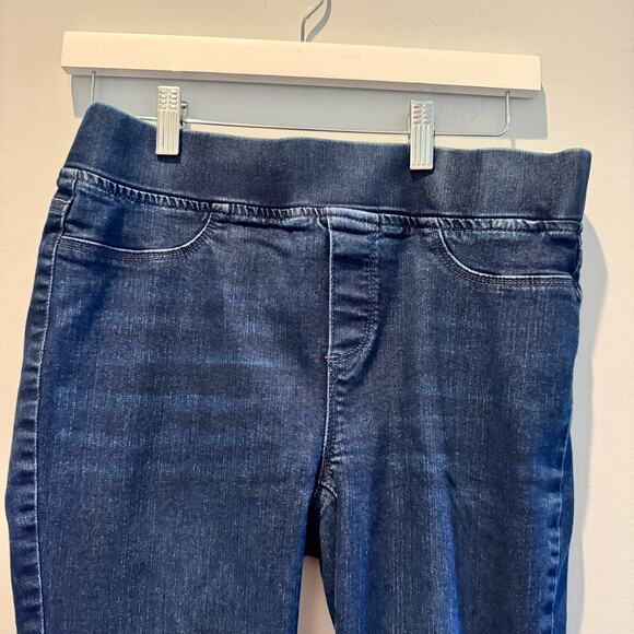 Talbots Flawless Jegging Women's Size 4 Dark Wash Skinny Pull-On - Picture 3 of 12
